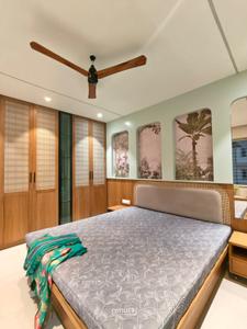 Bedroom Image of 1500 Sq.ft 3 BHK Apartment / Flat for rent in Shri 4 Taljai Hills, Dhankawadi Pune for Rs. 40000