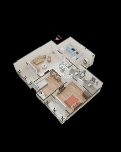 Image of 1011 Sq.ft 2 BHK Apartment / Flat for sale in Nivasa Ananya Phase I, Lohegaon, Pune for Rs. 7400000