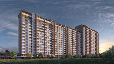Image of 1332 Sq.ft 3 BHK Apartment / Flat for sale in Landmarkk Luxuria, Dudulgaon, Pune for Rs. 8388000
