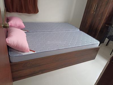 Bedroom Image of 300 Sq.ft 1 BHK Apartment / Flat for rent in S.G. Palya Bengaluru for Rs. 22000