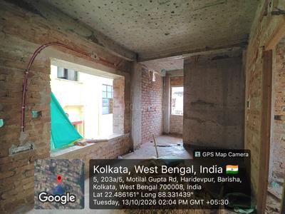 Living Room Image of 820 Sq.ft 2 BHK Apartment / Flat for sale in Paschim Putiary Kolkata for Rs. 4200000