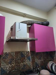 Kitchen Image of 420 Sq.ft 1 BHK Apartment / Flat for rent in Kapashera New Delhi for Rs. 18000