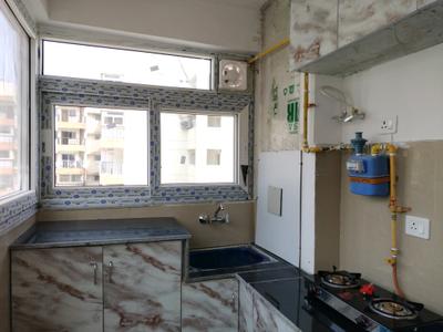 Kitchen Image of 600 Sq.ft 1 BHK Apartment / Flat for rent in Sector 19 Dwarka New Delhi for Rs. 25000