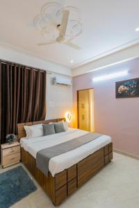 Bedroom Image of 1200 Sq.ft 2 BHK Builder Floor for rent in Malviya Nagar Jaipur for Rs. 28000