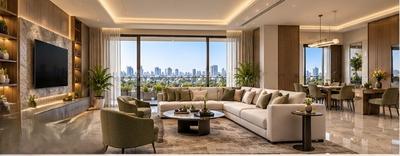 Hall Image of 3479 Sq.ft 3 BHK Apartment / Flat for sale in Santacruz West Mumbai for Rs. 225000000