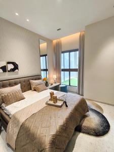 Bedroom Image of 800 Sq.ft 2 BHK Apartment / Flat for sale in Chandak Highscape City, Chembur Mumbai for Rs. 15000000