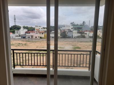 Balcony Image of 1500 Sq.ft 3 BHK Apartment / Flat for sale in RR Nagar Bengaluru for Rs. 17500000