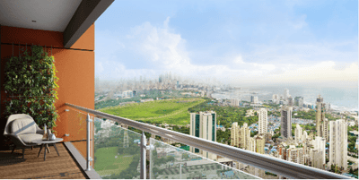Image of 1235 Sq.ft 2 BHK Apartment / Flat for sale in Lodha Vista, Lower Parel, Mumbai for Rs. 32400000