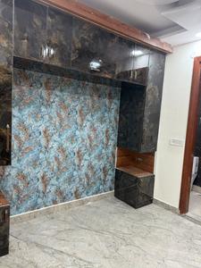 Bedroom Image of 650 Sq.ft 2 BHK Builder Floor for rent in Guru Ji Homes Part 2, Dwarka Mor New Delhi for Rs. 15000