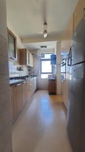 Kitchen Image of 1500 Sq.ft 3 BHK Apartment / Flat for rent in Unitech Fresco, Sector 50 Gurgaon for Rs. 60000