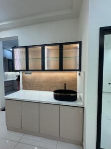 Kitchen Image of 1605 Sq.ft 3 BHK Apartment / Flat for rent in Candeur Crescent, Nallagandla Hyderabad for Rs. 48000