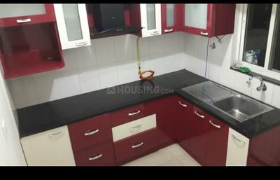 Kitchen Image of 1200 Sq.ft 2 BHK Apartment / Flat for rent in SNN Raj Serenity Phase 2, Akshayanagar Bengaluru for Rs. 36000