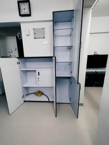 Bedroom Image of 600 Sq.ft 1 BHK Apartment / Flat for rent in Raojee Palladium Homes II B Building, Dhanori Pune for Rs. 25000