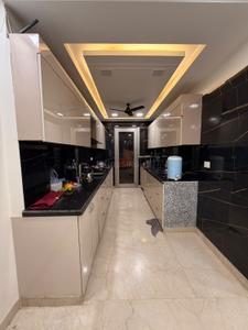 Kitchen Image of 1350 Sq.ft 3 BHK Builder Floor for rent in Naraina New Delhi for Rs. 62000