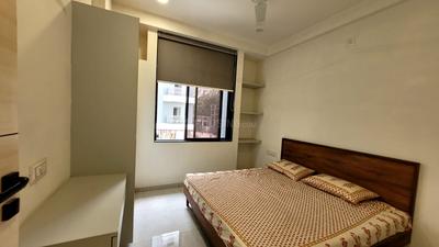 Bedroom Image of 1500 Sq.ft 3 BHK Apartment / Flat for rent in Harni Vadodara for Rs. 22000