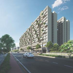 Image of 1800 Sq.ft 3 BHK Apartment / Flat for sale in The Green Parmeshwar, Jagatpur, Ahmedabad for Rs. 8800000