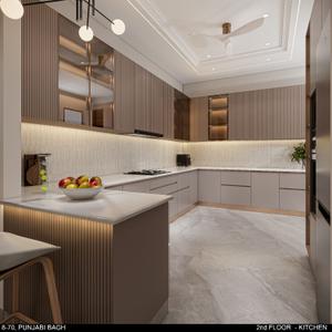 Kitchen Image of 2500 Sq.ft 12 BHK Villa for sale in Punjabi Bagh New Delhi for Rs. 240000000
