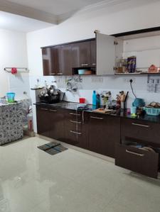 Kitchen Image of 700 Sq.ft 1 BHK Builder Floor for rent in Kammanahalli Bengaluru for Rs. 18000