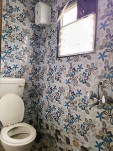 Common Bathroom Image of 500 Sq.ft 1 RK Independent House for rent in Wadgaon Sheri Pune for Rs. 15000