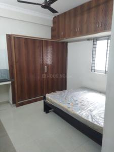 Bedroom Image of 250 Sq.ft 1 RK Builder Floor for rent in Gachibowli Hyderabad for Rs. 16000