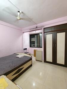 Bedroom Image of 550 Sq.ft 1 BHK Apartment / Flat for rent in Vally Towers, Thane West Thane for Rs. 28000