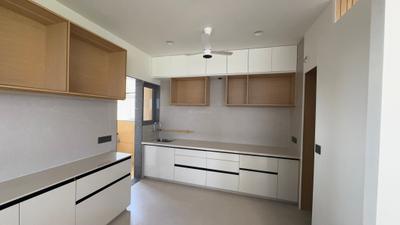 Kitchen Image of 2000 Sq.ft 3 BHK Apartment / Flat for rent in Sampad Primero, Motera Ahmedabad for Rs. 50000