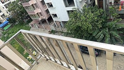 Balcony Image of 1250 Sq.ft 3 BHK Apartment / Flat for sale in New Town Kolkata for Rs. 8400000