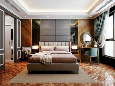 Bedroom Image of 2500 Sq.ft 3 BHK Apartment / Flat for rent in SNN Clermont, Nagavara Bengaluru for Rs. 120000