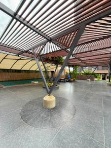 Balcony Image of 1800 Sq.ft 3 BHK Apartment / Flat for rent in Vihav Elinor, New Alkapuri Vadodara for Rs. 30000