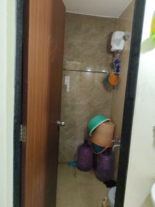 Bathroom Image of 800 Sq.ft 1 BHK Apartment / Flat for rent in Raunak City, Kalyan West Kalyan for Rs. 18000