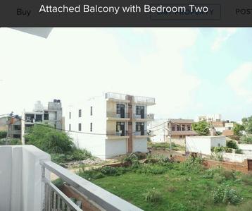 Balcony Image of 1050 Sq.ft 3 BHK Builder Floor for sale in Fatehpur Beri New Delhi for Rs. 4500000