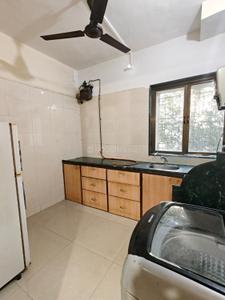 Kitchen Image of 520 Sq.ft 1 BHK Apartment / Flat for rent in Tulsidham Complex, Thane West Thane for Rs. 27000