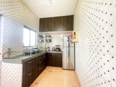 Kitchen Image of 585 Sq.ft 1 BHK Apartment / Flat for sale in Ghodasar Ahmedabad for Rs. 1600000