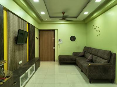 Living Room Image of 600 Sq.ft 1.5 BHK Apartment / Flat for sale in Concrete Sai Swayam, Chembur Mumbai for Rs. 19500000