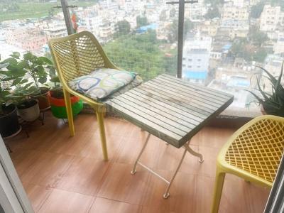 Balcony Image of 588 Sq.ft 1 BHK Apartment / Flat for sale in Wadgaon Sheri Pune for Rs. 6000000