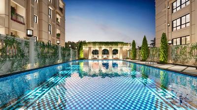 Balcony Image of 1278 Sq.ft 4 BHK Apartment / Flat for sale in Semmancheri Chennai for Rs. 13000000