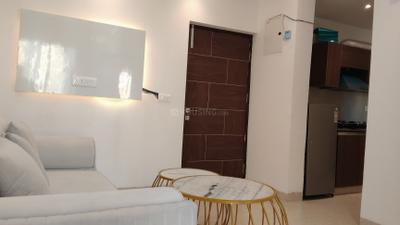 Living Room Image of 550 Sq.ft 1 BHK Apartment / Flat for rent in Aditya Urban Royale, Bamheta Village Ghaziabad for Rs. 20000