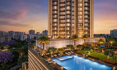 Image of 1600 Sq.ft 2 BHK Apartment / Flat for sale in Codename Eden Garden, Airoli, Navi Mumbai for Rs. 17500000