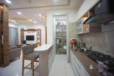 Kitchen Image of 1043 Sq.ft 2 BHK Apartment / Flat for sale in Gota Ahmedabad for Rs. 7200000