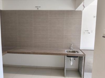 Kitchen Image of 750 Sq.ft 2 BHK Apartment / Flat for sale in Saanvi Nirman Solace, South Bopal Ahmedabad for Rs. 6500000
