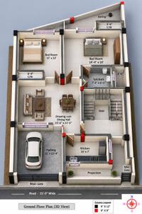 Image of 1250 Sq.ft 2 BHK Independent House for rent in Mughalsarai, Varanasi for Rs. 9000