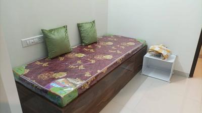 Bedroom Image of 750 Sq.ft 2 BHK Apartment / Flat for sale in Akshar River Gate, Rasayani Navi Mumbai for Rs. 3500000
