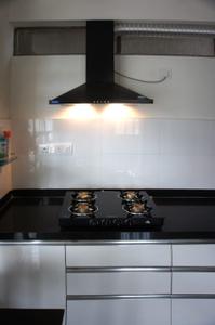 Kitchen Image of 900 Sq.ft 2 BHK Apartment / Flat for rent in Enerrgia Skyi Manas Lake, Bhukum Pune for Rs. 25000