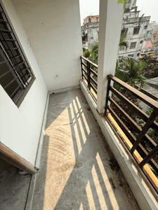Balcony Image of 927 Sq.ft 2 BHK Apartment / Flat for sale in Airport Gate No 2 Kolkata for Rs. 3522000