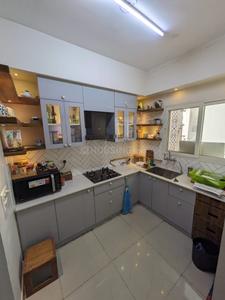 Kitchen Image of 1325 Sq.ft 3 BHK Apartment / Flat for rent in Indosam 75, Sector 75 Noida for Rs. 50000