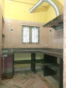 Kitchen Image of 1250 Sq.ft 3 BHK Independent House for rent in Chinar Park Kolkata for Rs. 15000