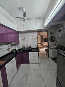 Kitchen Image of 600 Sq.ft 1 BHK Independent House for sale in Asalpha Mumbai for Rs. 11500000