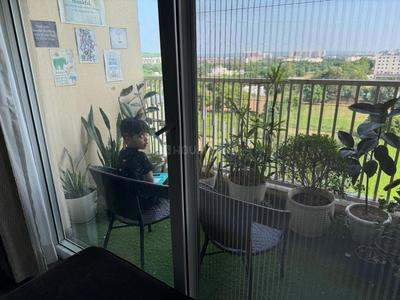 Balcony Image of 1234 Sq.ft 3 BHK Apartment / Flat for rent in Eldeco Accolade, Sector 2 Sohna for Rs. 45000