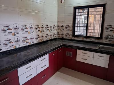 Kitchen Image of 750 Sq.ft 2 BHK Independent House for rent in Rajendra Nagar Indore for Rs. 12000