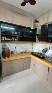 Kitchen Image of 850 Sq.ft 2 BHK Apartment / Flat for sale in Mantra Alkasa, Mohammed Wadi Pune for Rs. 7600000